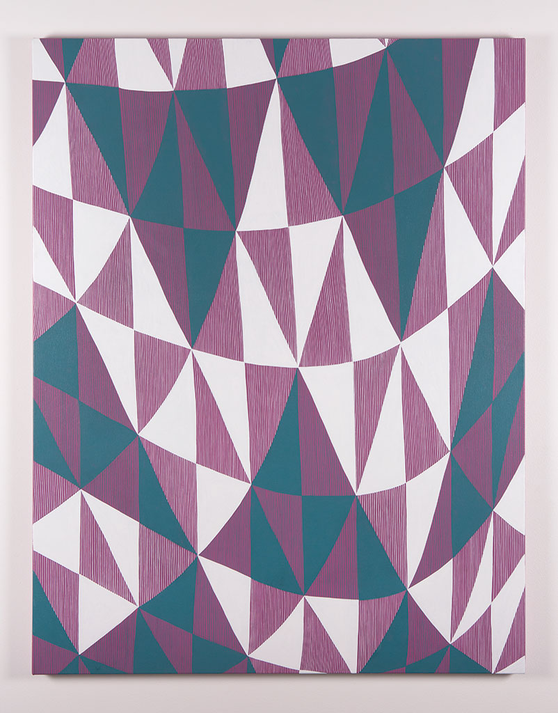   Sag , 2015, acrylic on canvas, 130 x 100cm. 