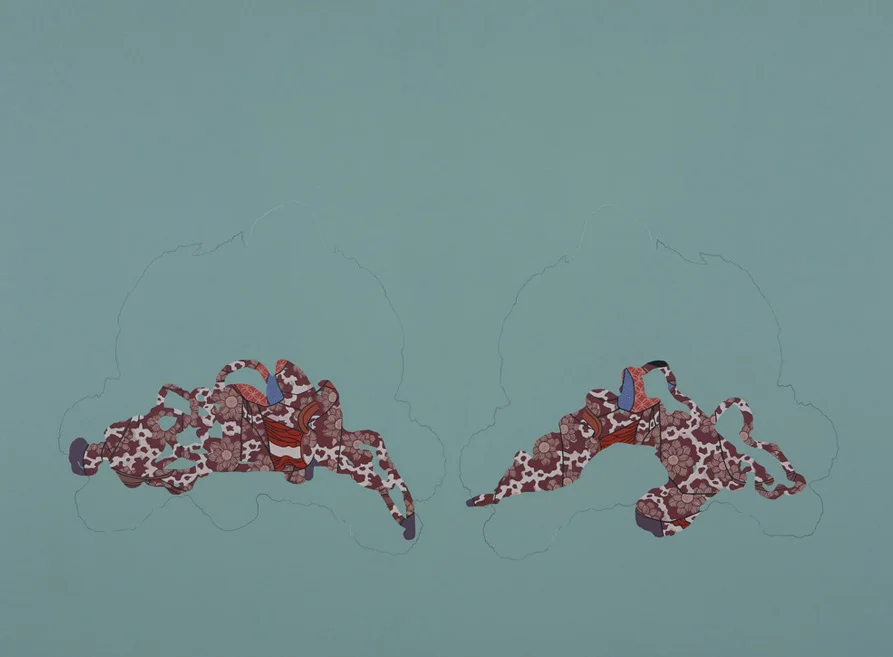   Double Lumps , 2006, oil on linen, 110 x 150 cm.  