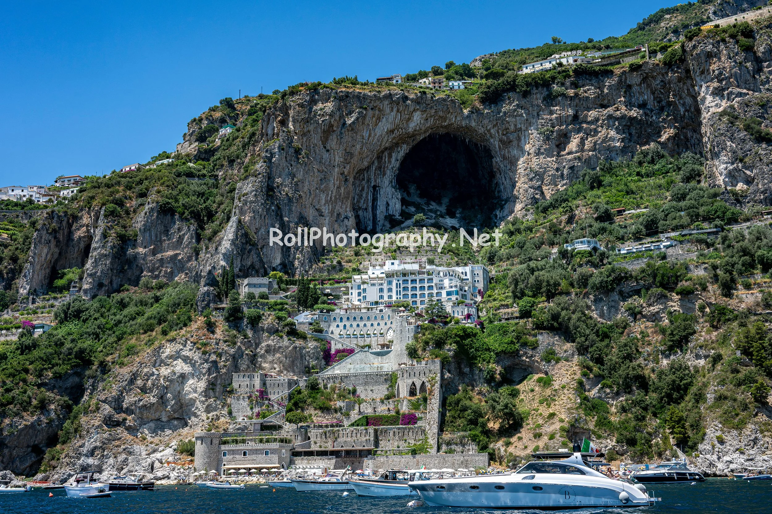 199. Amalfi Coast, Italy, Castle, Hotel and Cave, Physical products