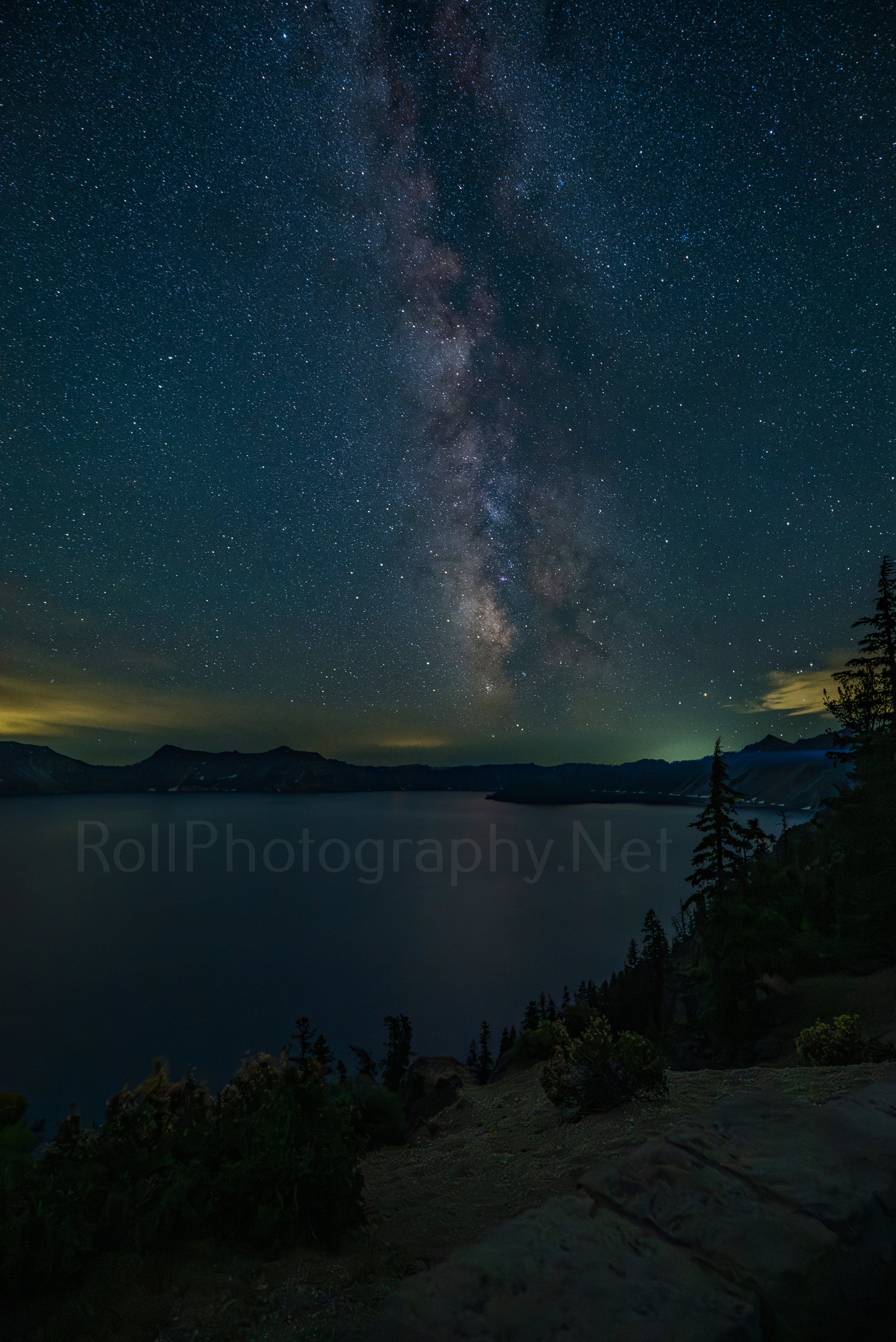 176. Crater Lake and Milky Way, Physical products