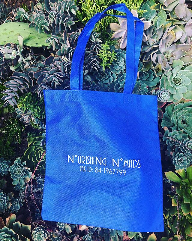 Our first ever Nourishing Nomads swag brought to you by @discountmugs