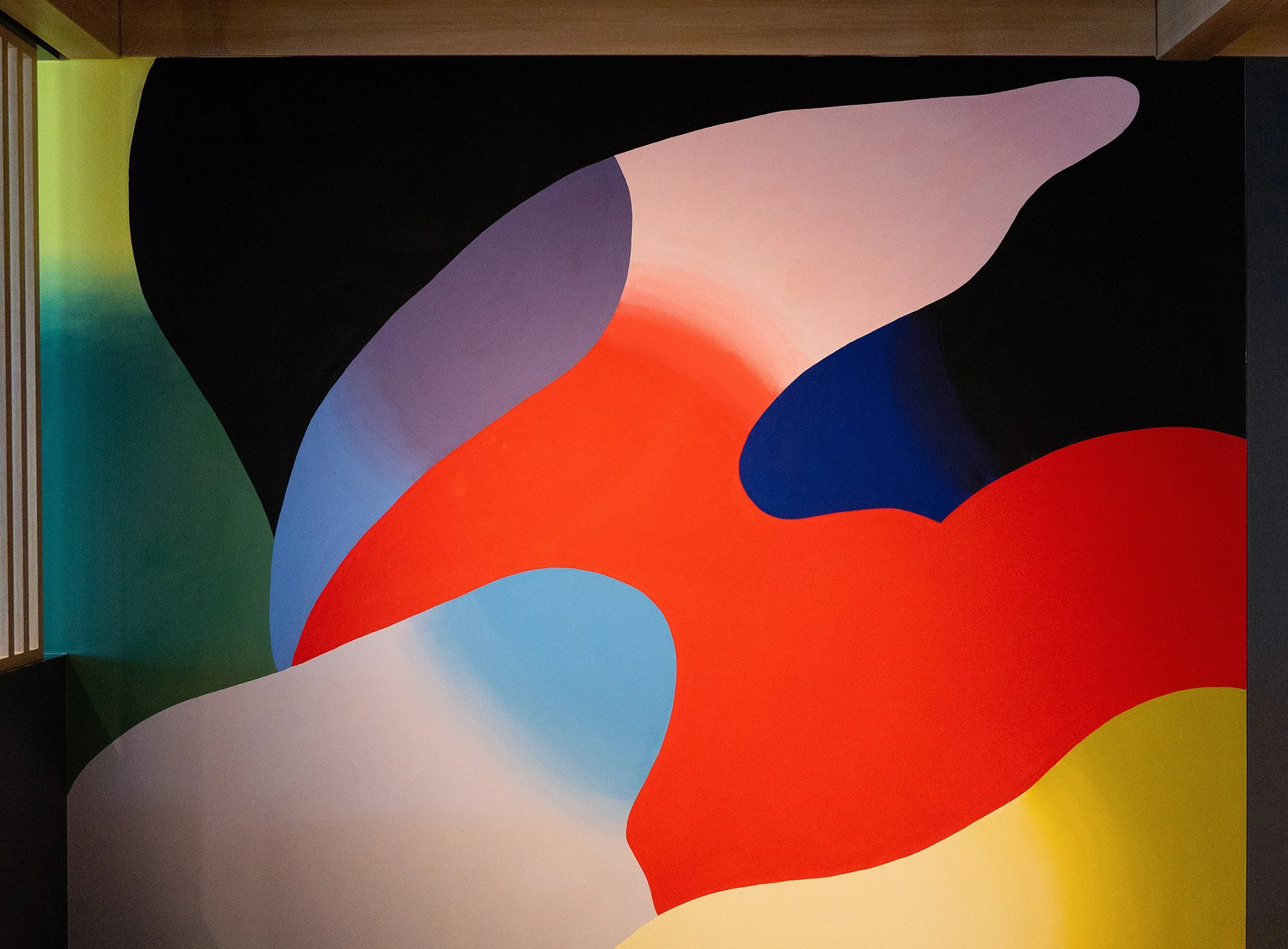 Mural for a office in Hikarie, Tokyo, Japan