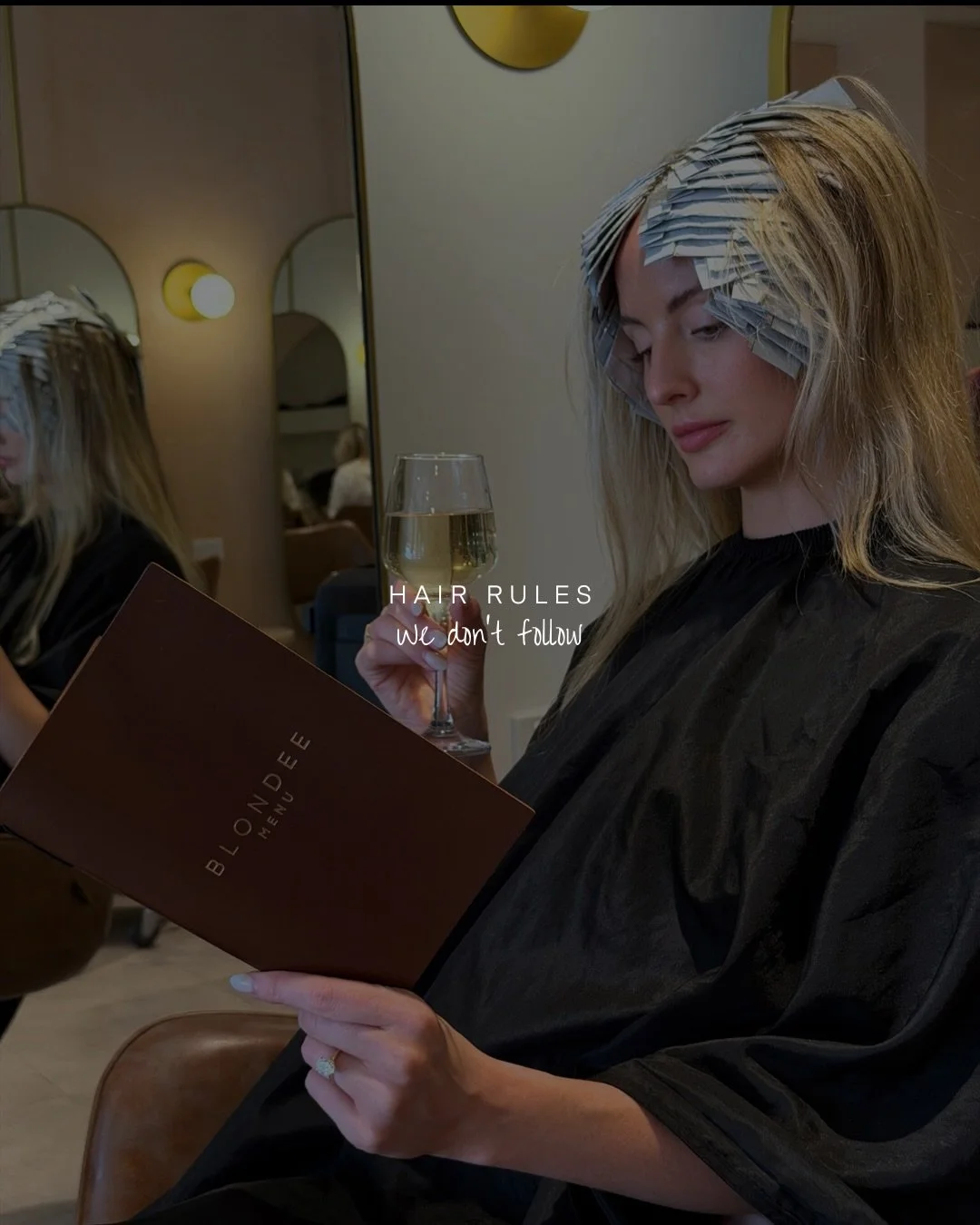 Hair rules we DON&rsquo;T live by! 🤭

We truly value your time, your money and the health of your hair, which is why we sometimes do things a little differently ✨

What are some hair rules you do or don&rsquo;t live by? 

#blondee #blondespecialists