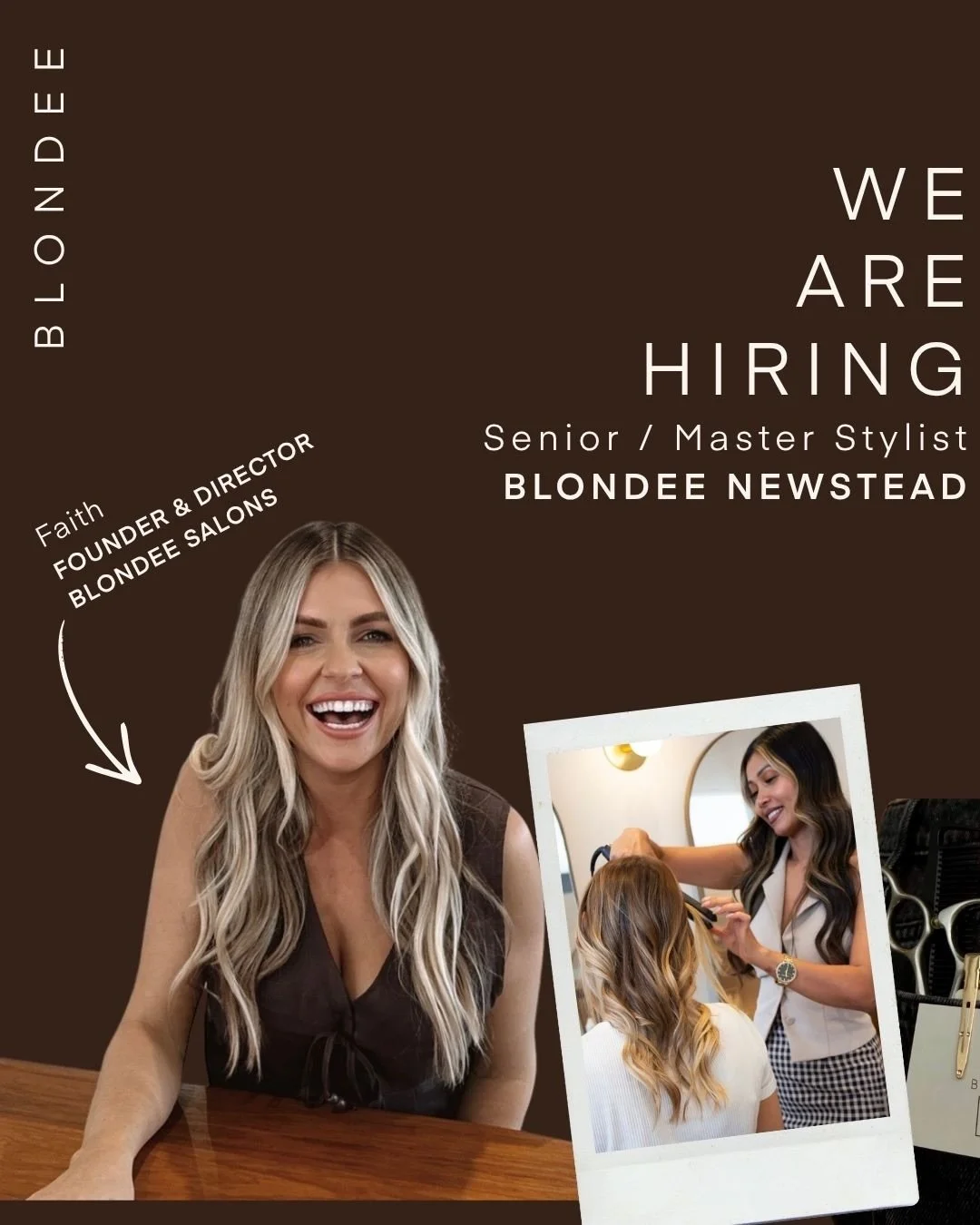 We&rsquo;re searching for a senior stylist for our Newstead salon! ✂️

If you love creating beautiful high impact and low maintenance blondes, balayage and everything in between - this is for you! 

We are looking for someone that:
🤍 Is warm and kin