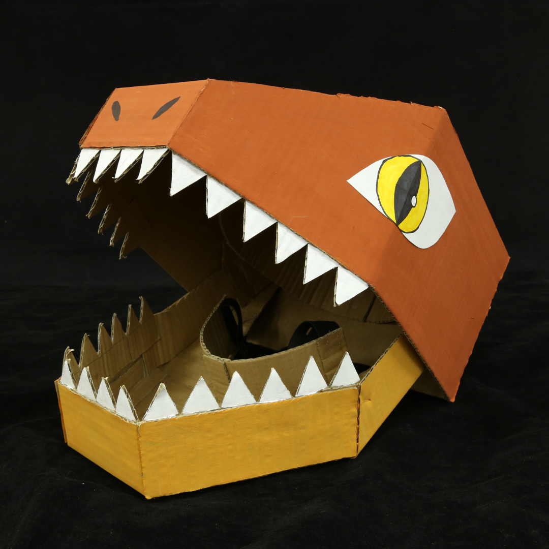 DIY DINO HEAD