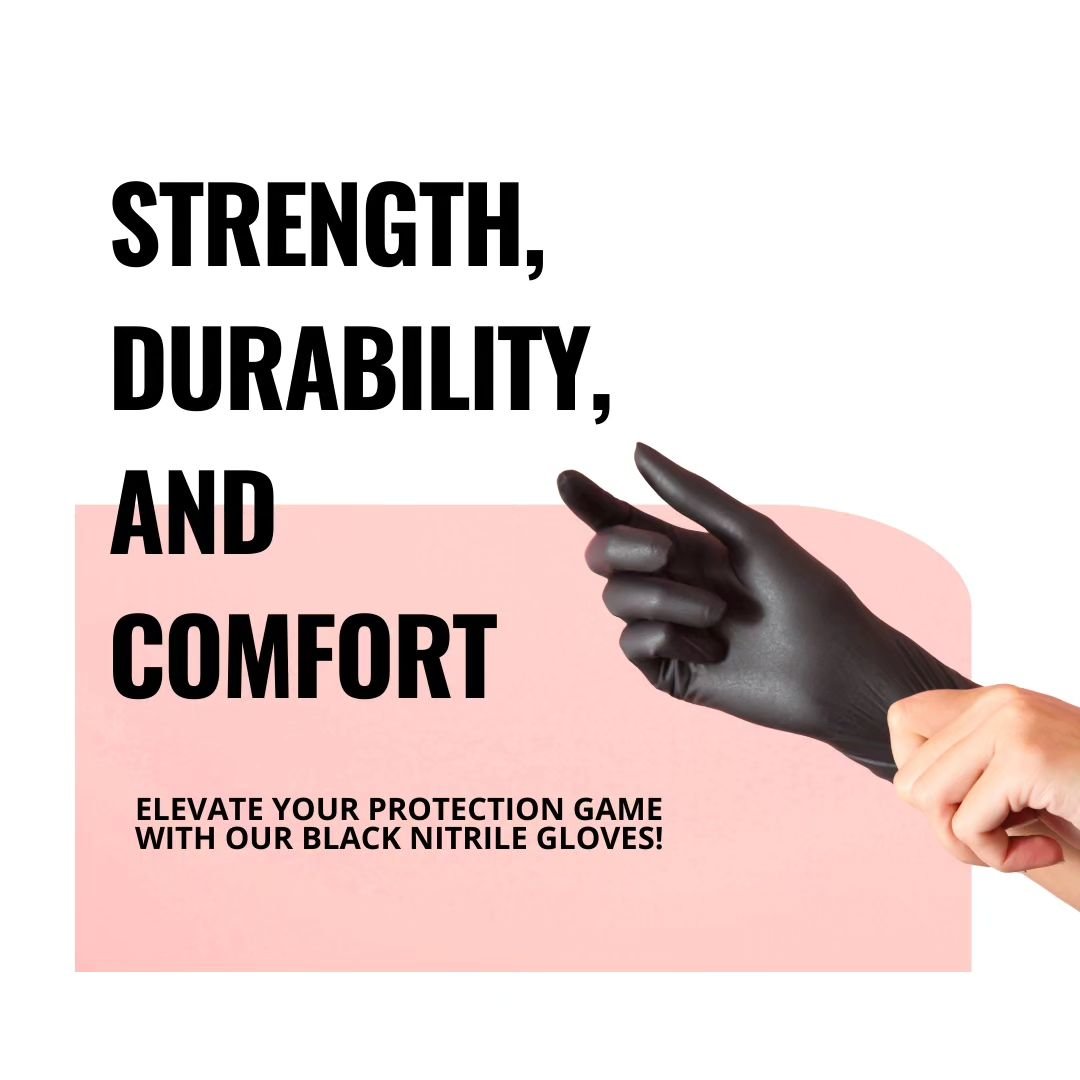 Step up your hygiene game with our black nitrile gloves!💪 Designed to keep your hands protected in any situation.

#skpsingapore