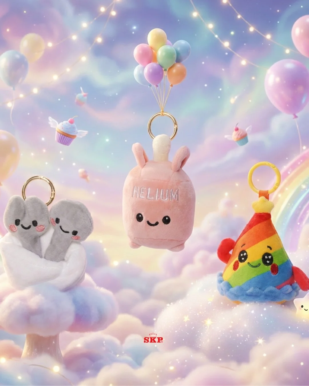 🥳 They&rsquo;re HERE!!!🥳
To celebrate our 35th anniversary, the Celebration Crew &mdash; Series 01 Blindbox Plush with removable keyring has arrived.

Inside every Blind Box is a surprise.

🎈 Hehe the Helium Tank 
🎉 Hattie the Party Hat 
🍴 Spoon