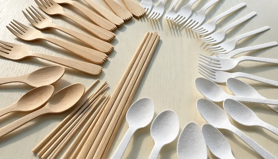 Wooden or Biodegradable Plastic Cutlery for Delivery?