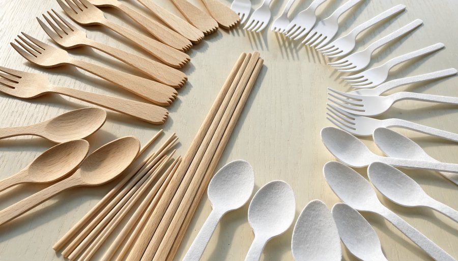 Wooden or Biodegradable Plastic Cutlery for Delivery?