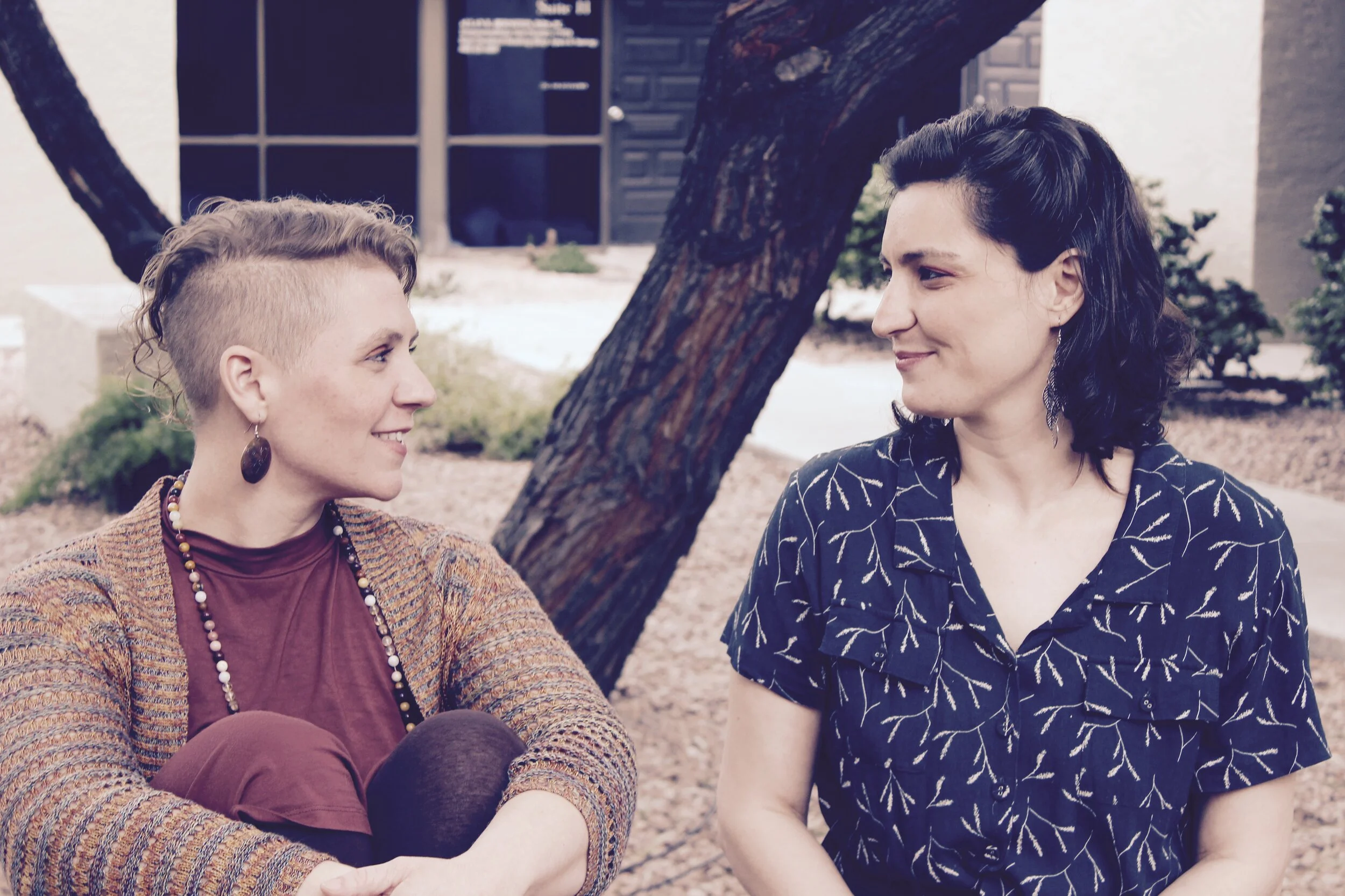 Heather Rose (left) and Maia Rodman (right) Founders of Free to be Healed