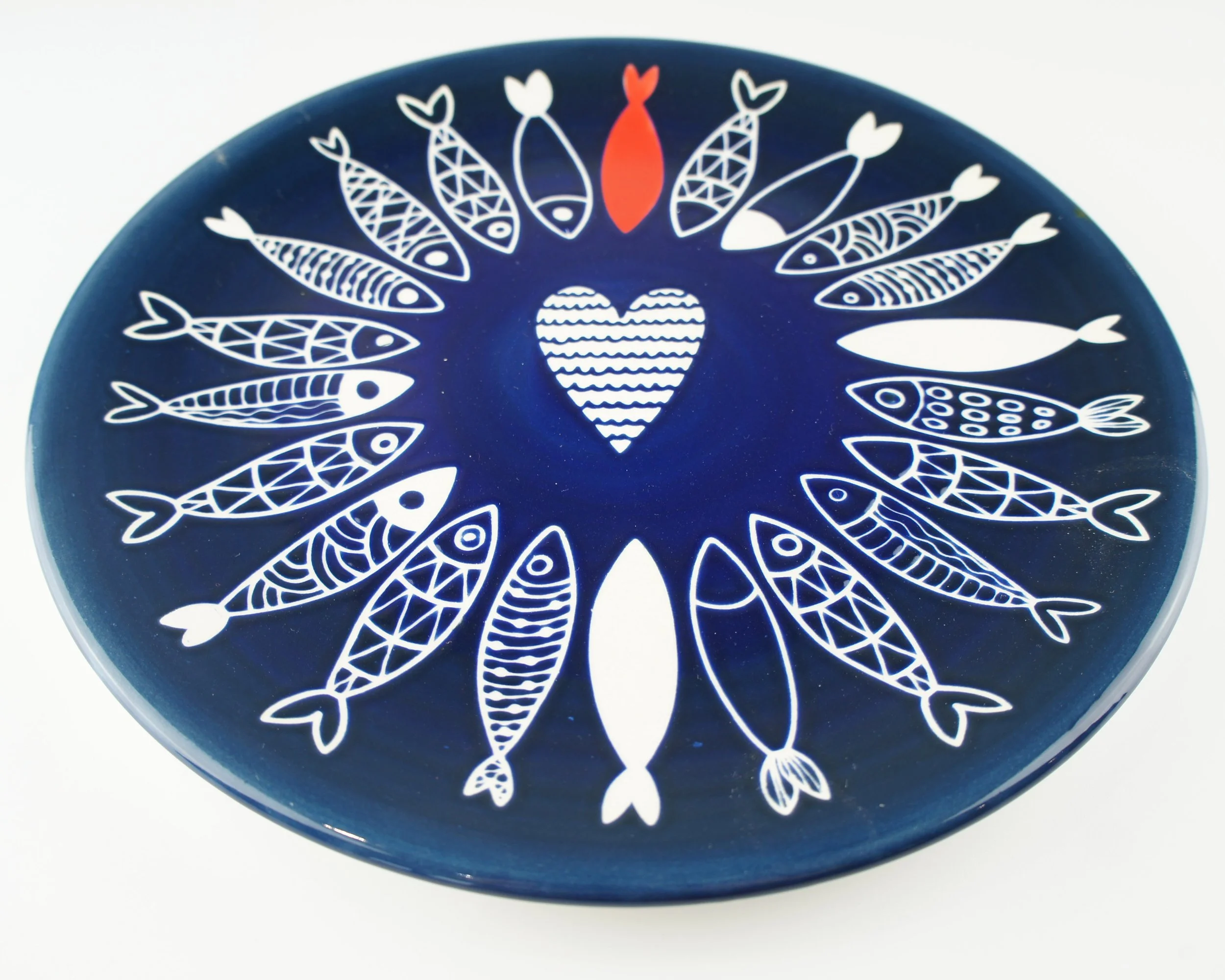 Fish Design Plate — Art of Mine