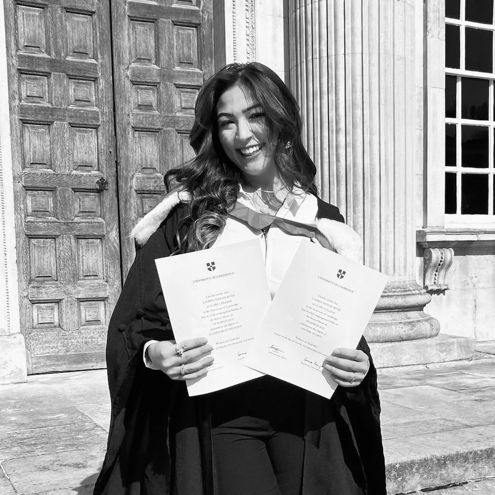 Lauren, medicine tutor Cambridge university