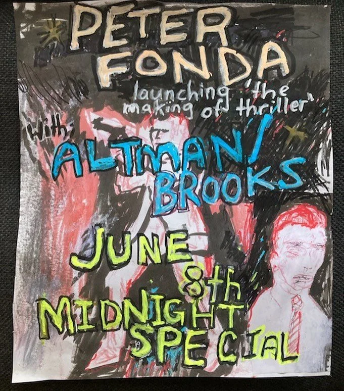 Sunday June 8th! (tomorrow)
Monica and I play together 💗 5pm.
At The Midnight Special in Newtown.
Supporting the wonderful Peter Fonda who, following their latest musical roads, are releasing a fab new album.
Gig is free 🙏
@peter.fn.fonda 
@monicam
