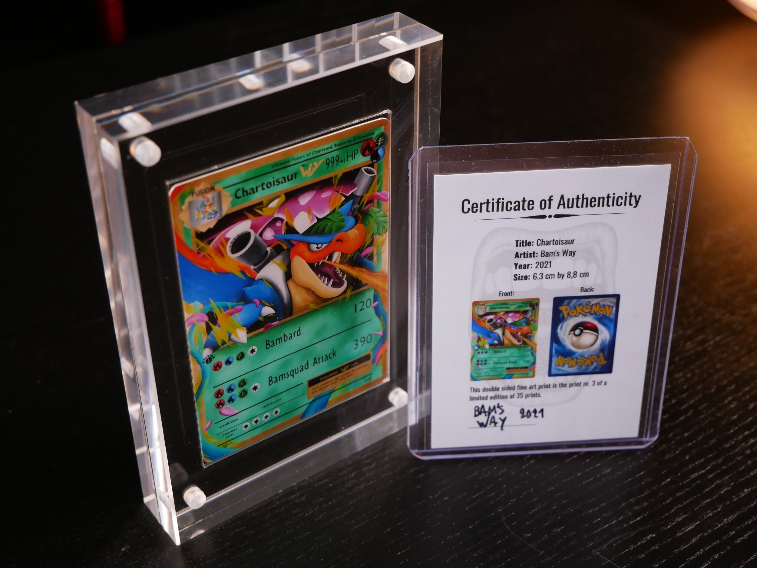 Bowl-basaur Collectible Trading Card - Pokémon Fan Art, 420 Stoner Art –  peachykauai