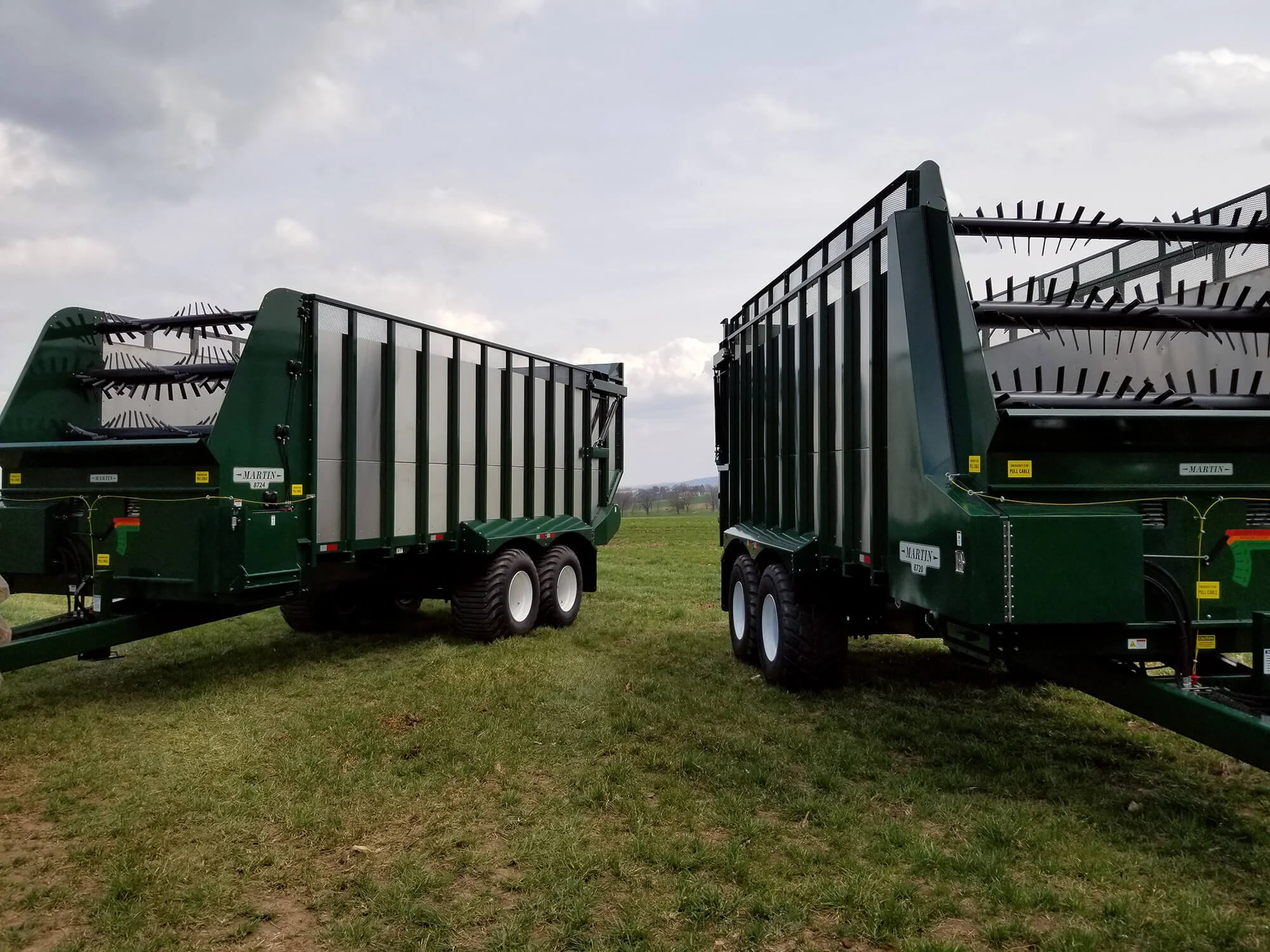 Martin Forage Trailer — DM Martin Manufacturing