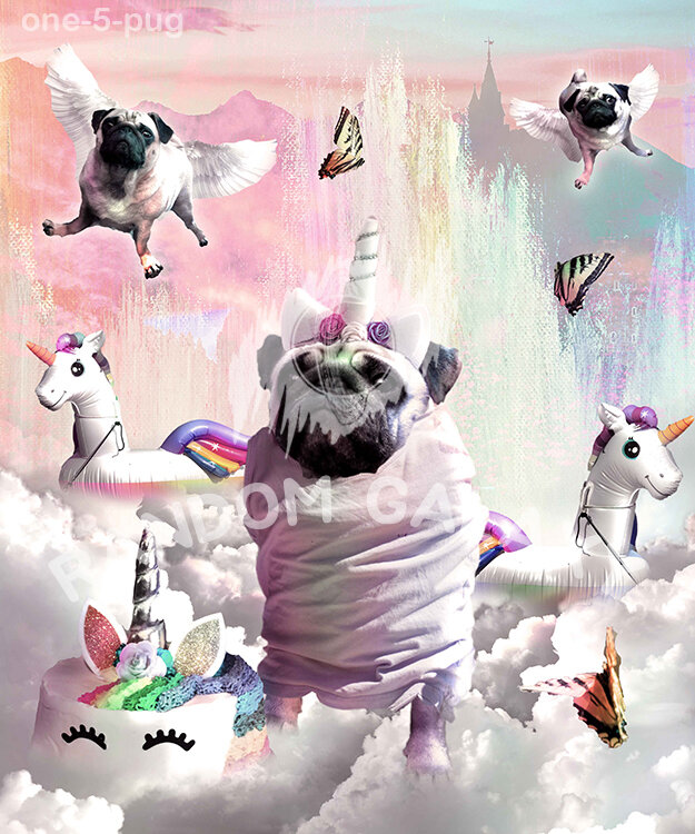 one-5-pug by Random Galaxy