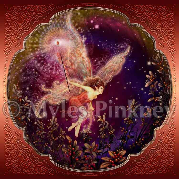 The Red Fairy by Myles Pinkney