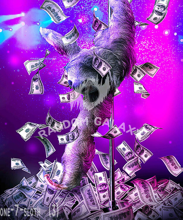 one-7-sloth-(3) by Random Galaxy