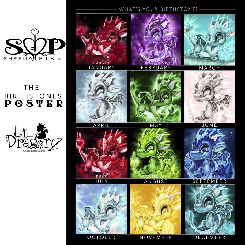 The Birthstones Lil Dragonz