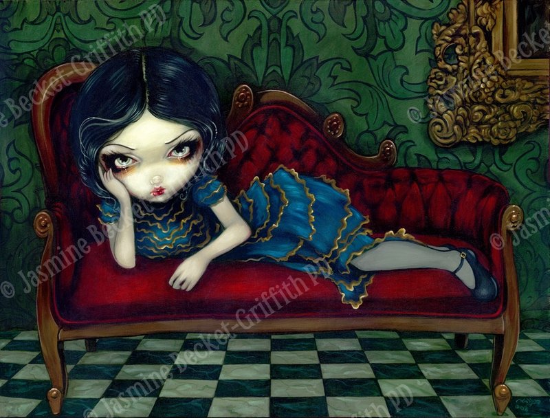 The Scarlet Sofa