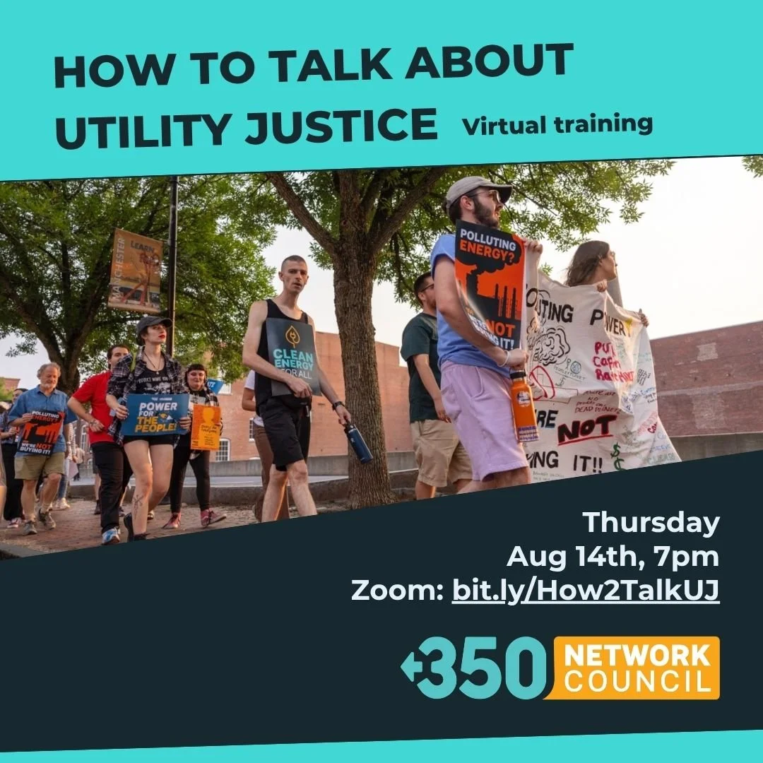 How 2 Talk to Your Community about Utility Justice! (Virtual)