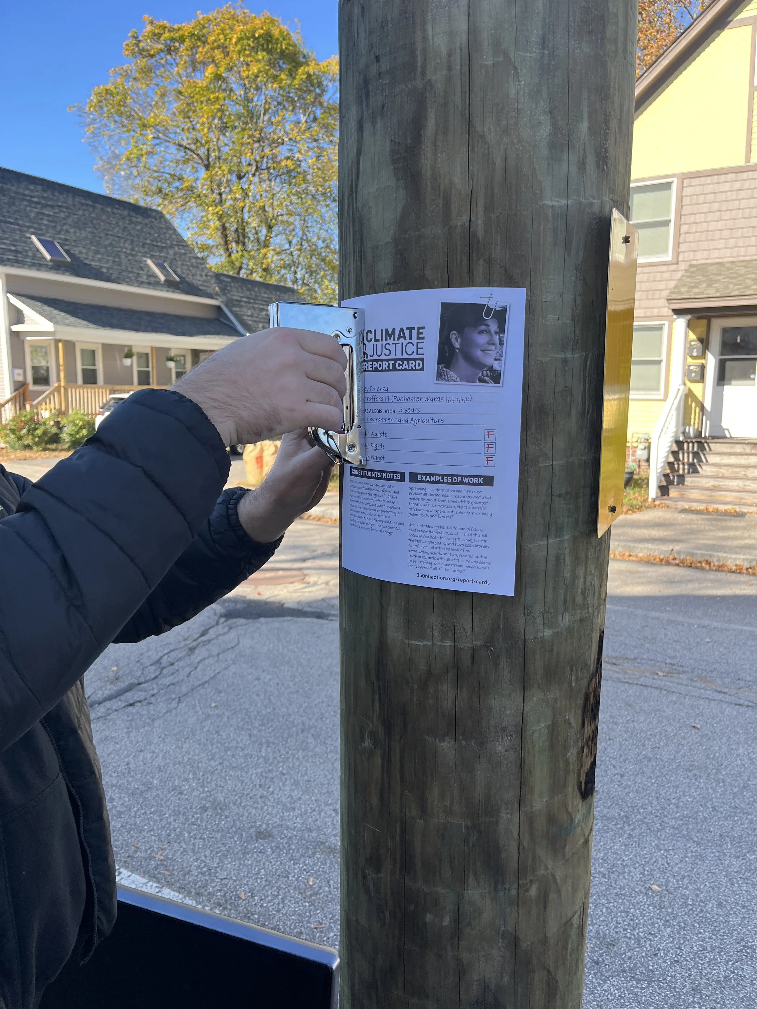 Organizers Release “Climate Justice Report Card” to Call Out Climate Deniers in the State House