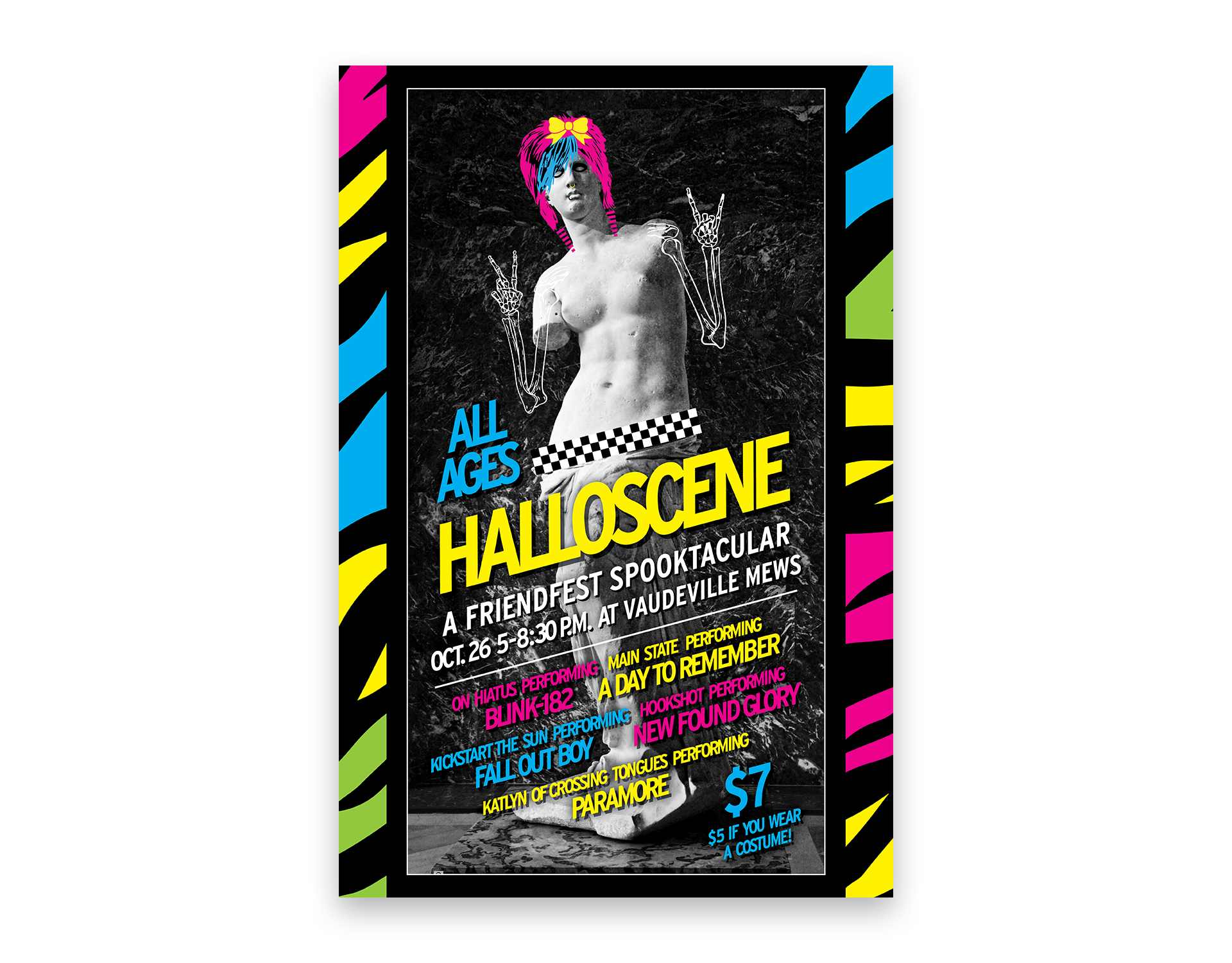 Halloscene Show Poster