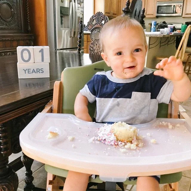 My Jacob Parker. For 1 year (belated) you have brought so much joy to our little family! Life moves just a little quicker these days, but your pitter patters in the house is music to our ears. My baby might be a toddler now, but my baby he&rsquo;ll a