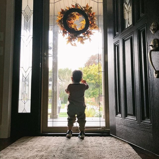 Always wanting to get outside and run up and down the block. I have never seen a child move so much in my life. 🏃🏻