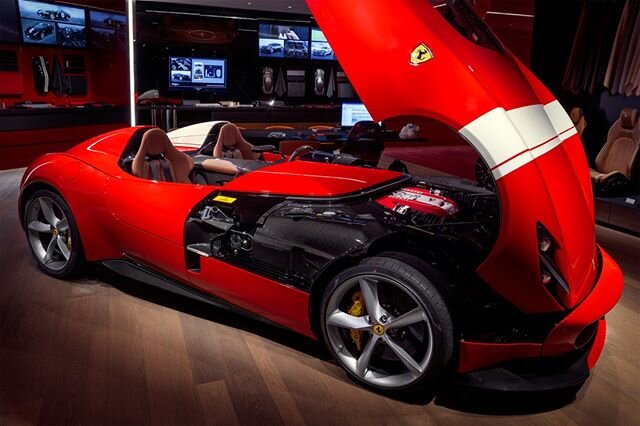 Racing has always greatly influenced Ferrari design language and the Monza SP2 is linked to the marque&rsquo;s glorious past by an invincible bond. Like the truly iconic way you can access this powerful naturally aspirated V12.
#Ferrari #FerrariNY #F