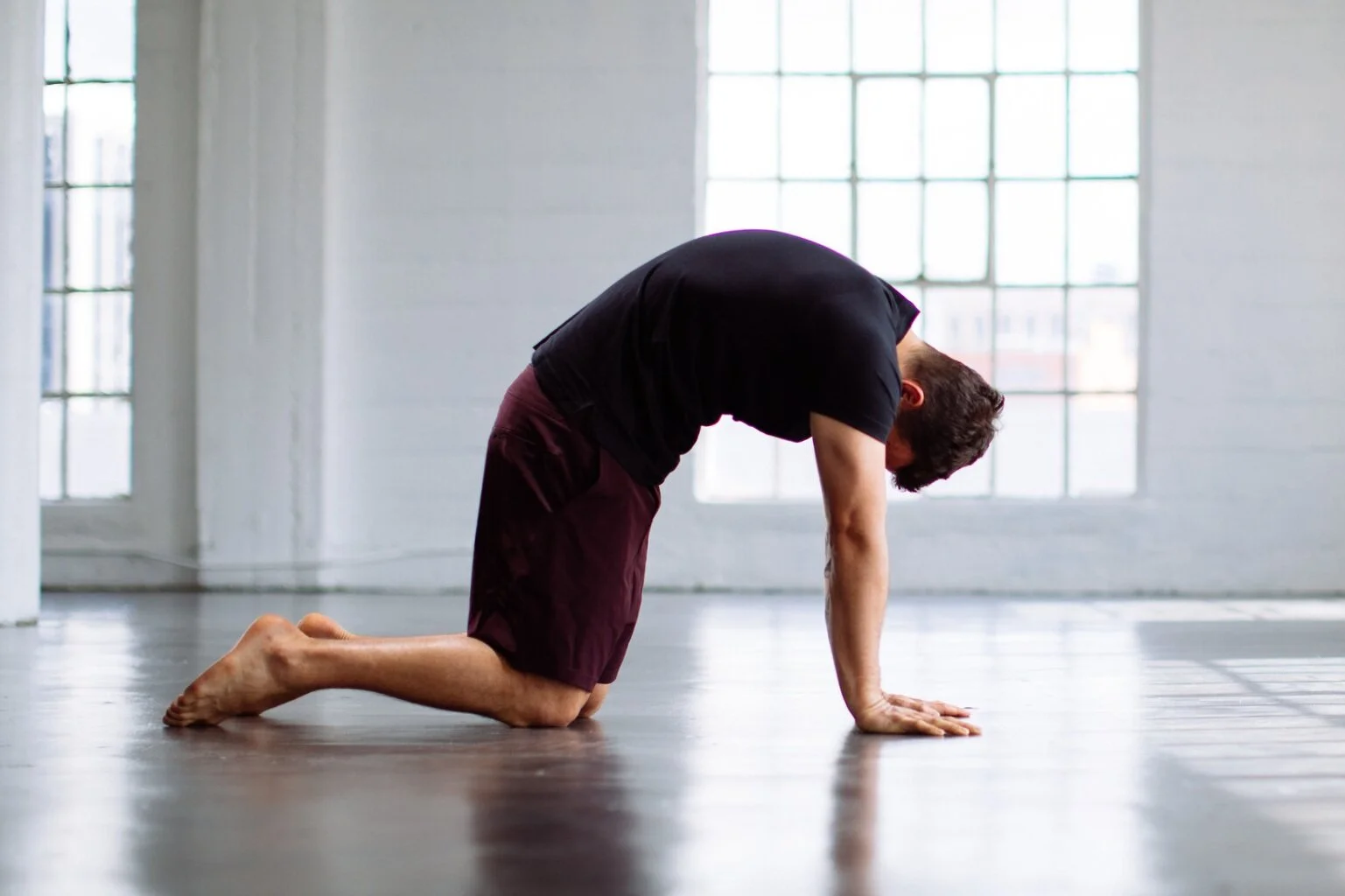 Cat-Cow Yoga Pose for digestion
