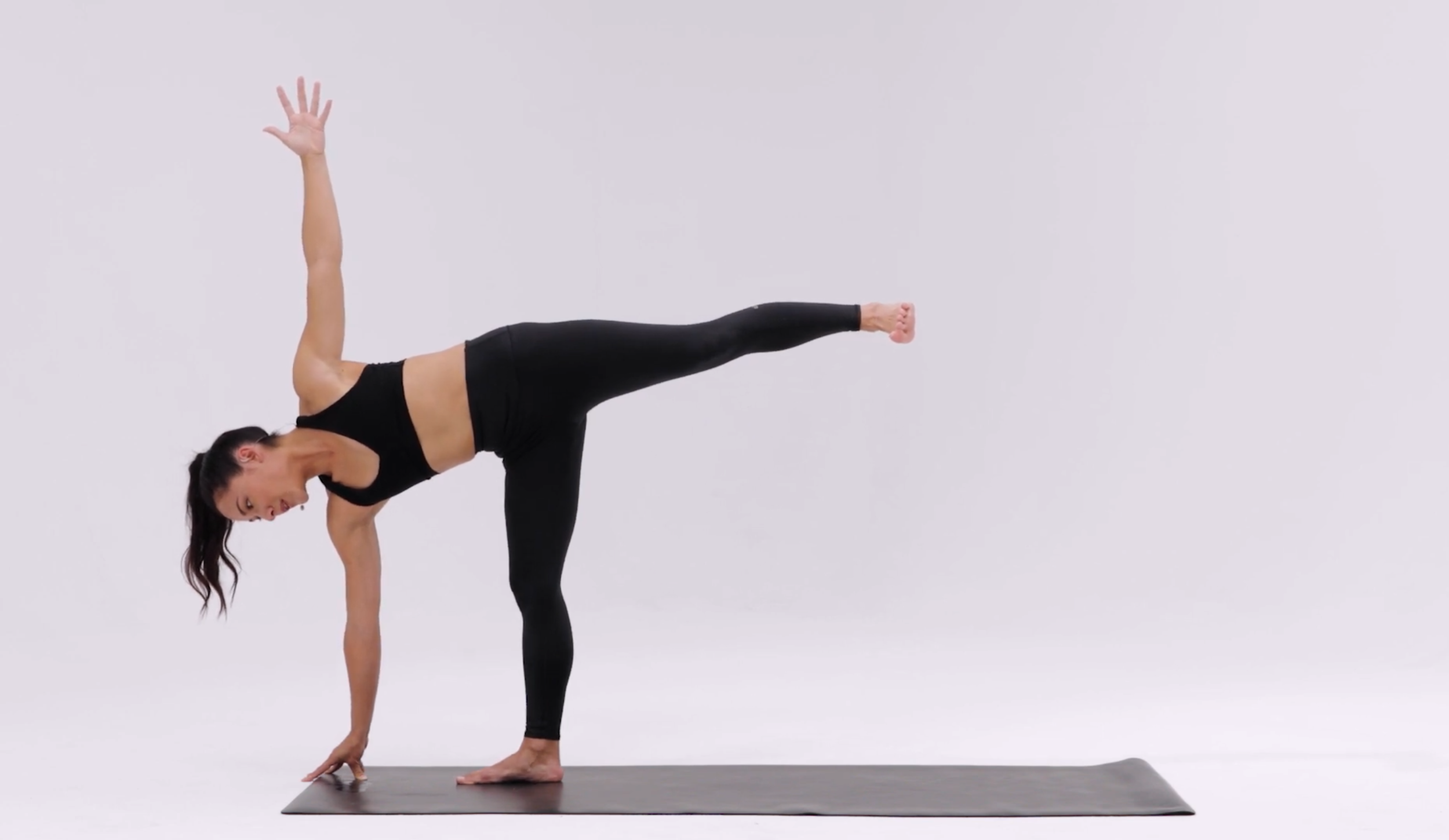 Half Moon Yoga Pose for Strengthening the Legs and Core | Half moon yoga  pose, Yoga poses, Poses