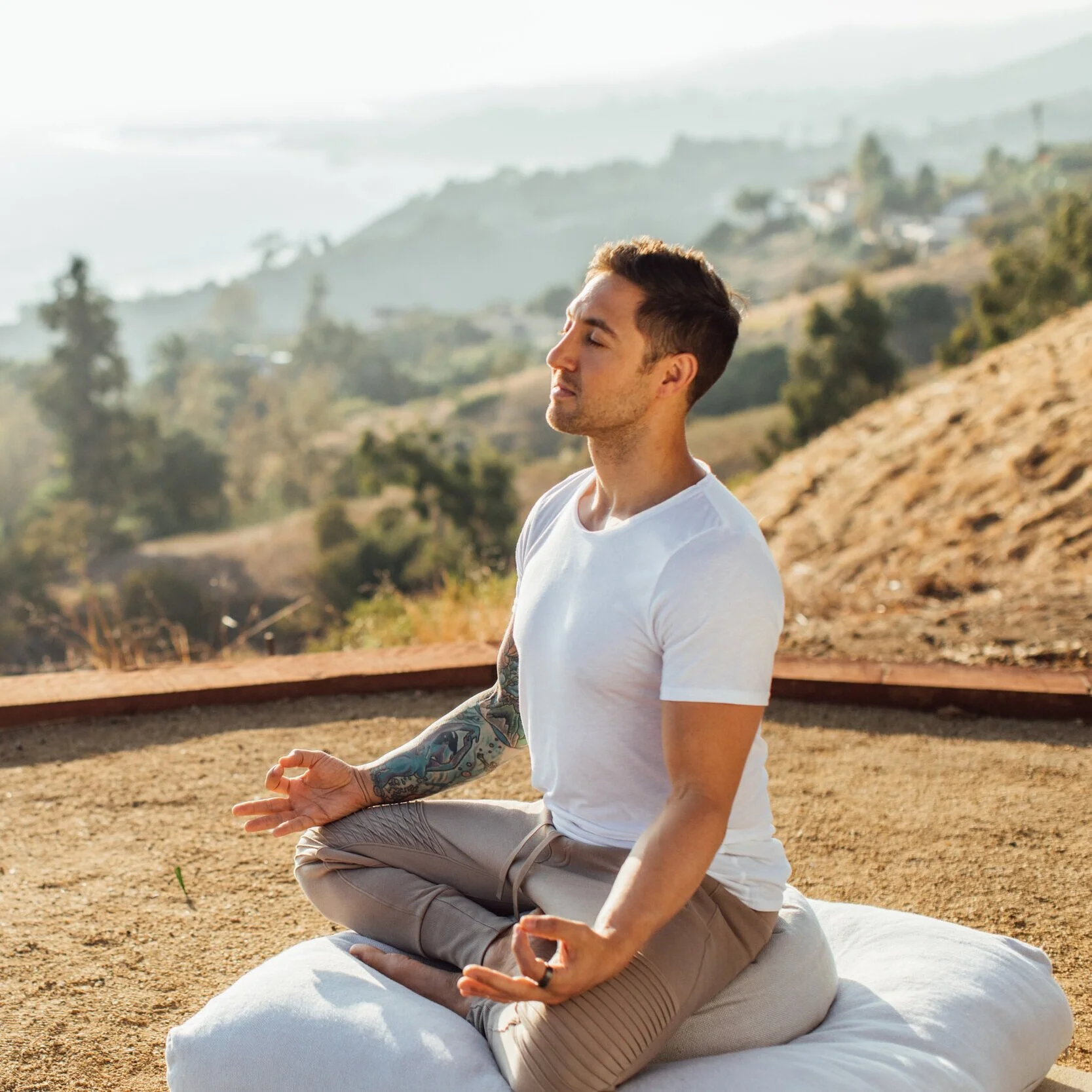 How to Set Up An Outdoor Meditation Space