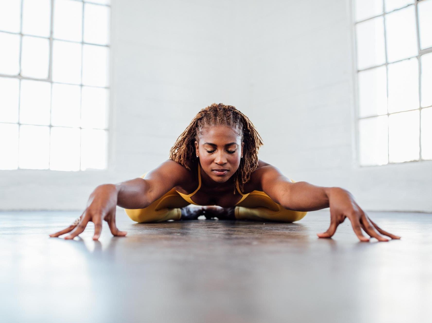 Extended Child's Pose - Utthita Balasana - Yoga With Adriene