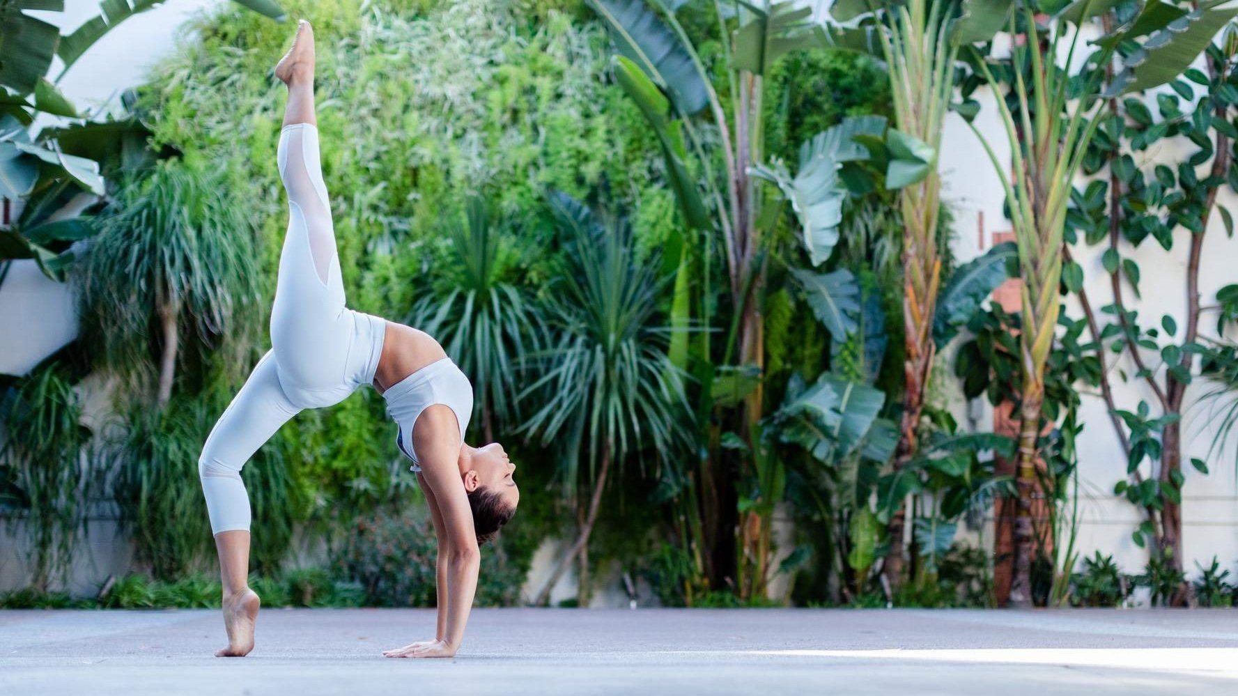 Yoga Pose: One Legged Plank on the Knees | Pocket Yoga