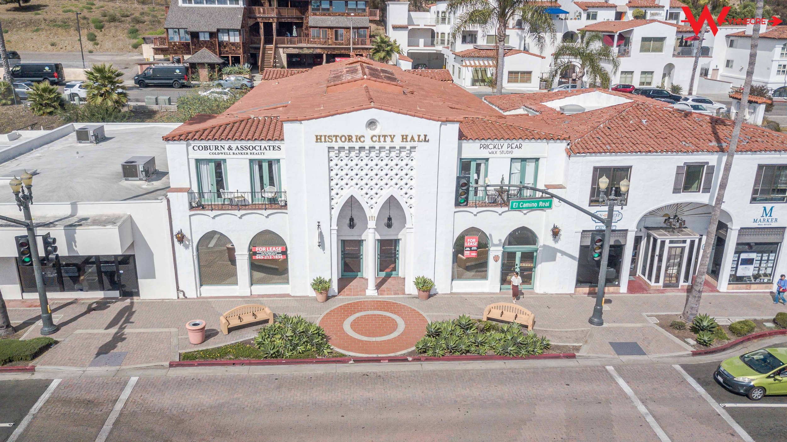 300sf to 5,000sf Office/Retail Property Available For Rent | 101 S El Camino Real (Historic City Hall) In San Clemente
