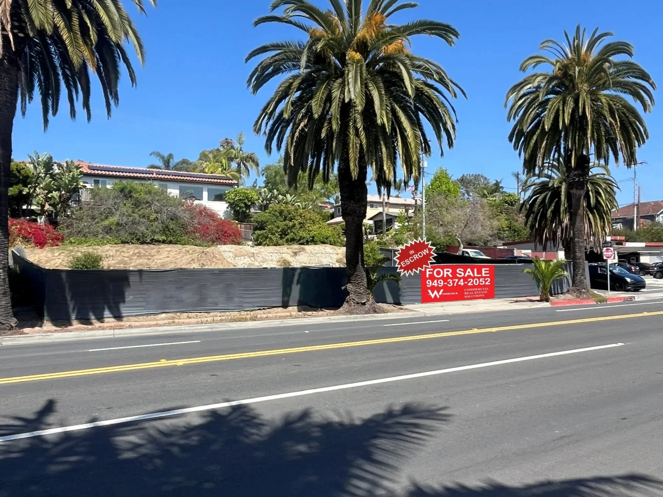 9,486 sf Vacant Lot in San Clemente In Escrow