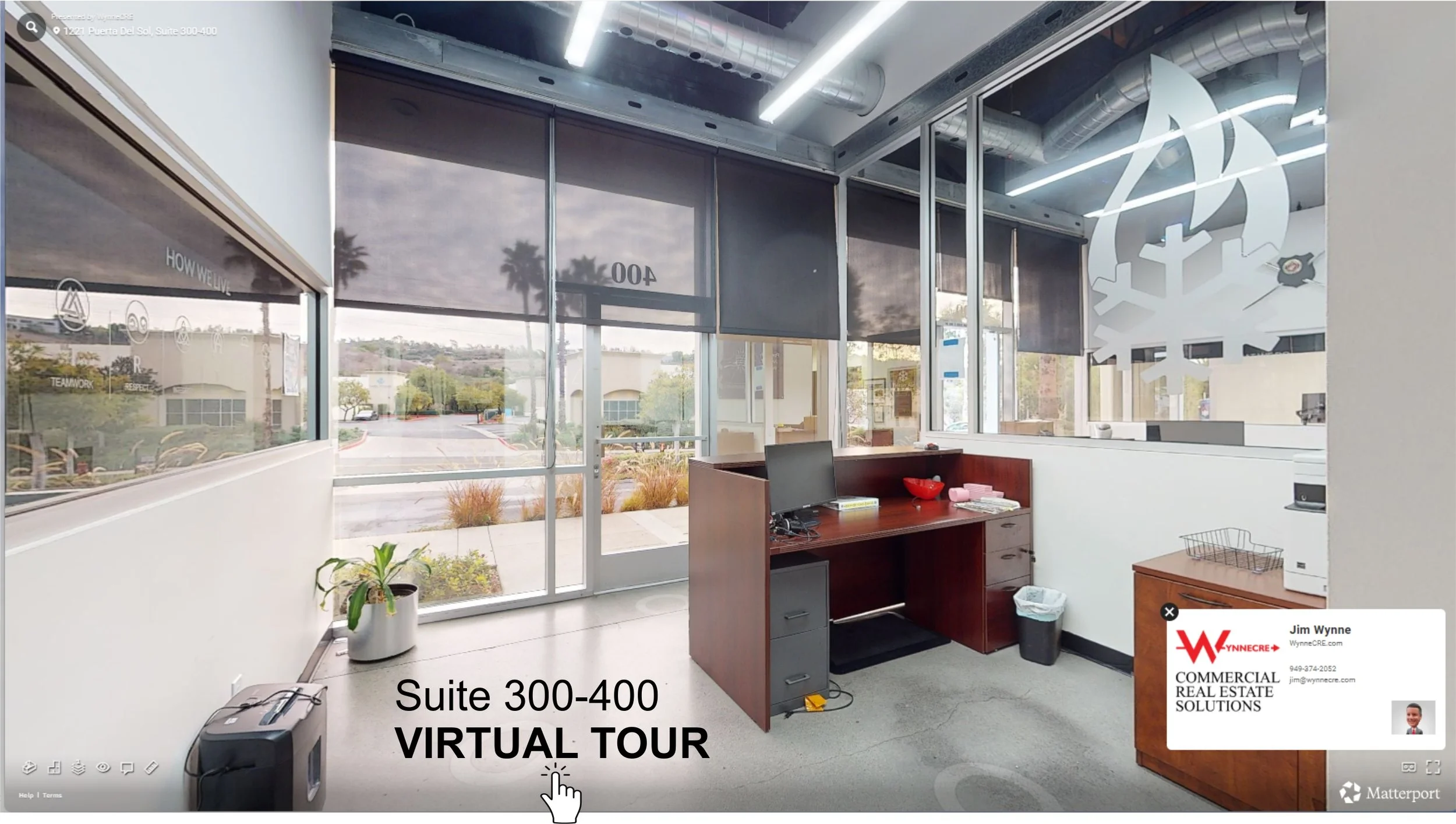 Virtual tour for Suite 300-400 at 1221 Puerta Del Sol in San Clemente