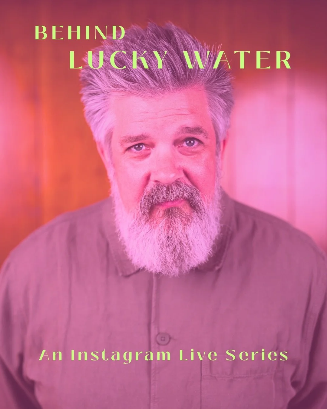 It&rsquo;s time for the second installment of Behind Lucky Water, a live series where I sit down, chat, and sing songs with the people behind the album.

Jet lag and a dead phone tethered to the wall can&rsquo;t stop us. Going live TOMORROW at 3:00 P