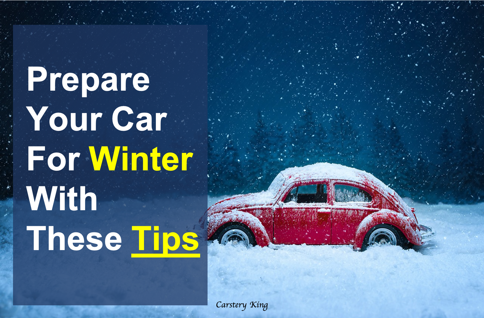 Prepare your car for winter with these tips.