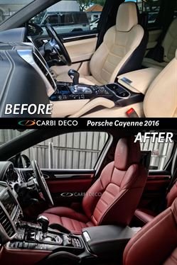 Cayenne 958 Maroon Interior Conversion