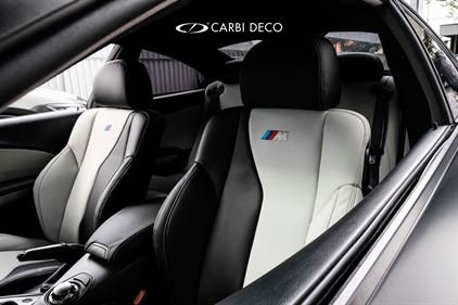 645ci (E63) Leather Seats Custom Design Black White