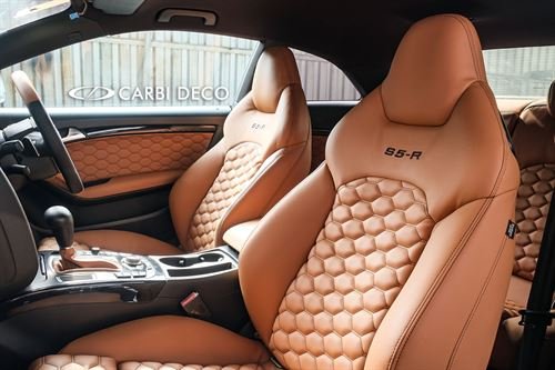 Audi S5 B8.5 Leather Seats Custom Design S.VIP Brown