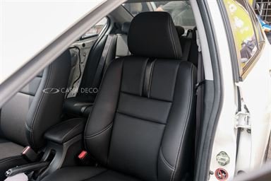 Honda City Leather Seats Black 2010
