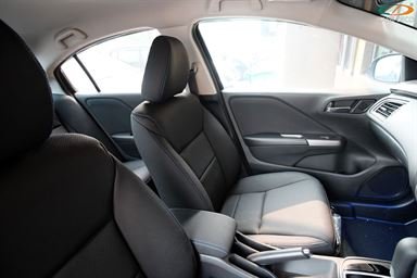 Honda City Leather Seats Black 2014