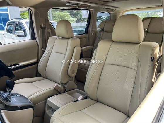 Toyota Alphard Leather Seats ANH20 Original Design Beige