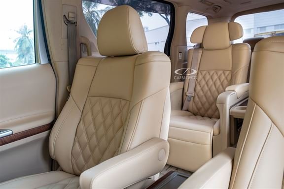 Toyota Vellfire Leather Seats ANH20 Custom Design VIP Beige