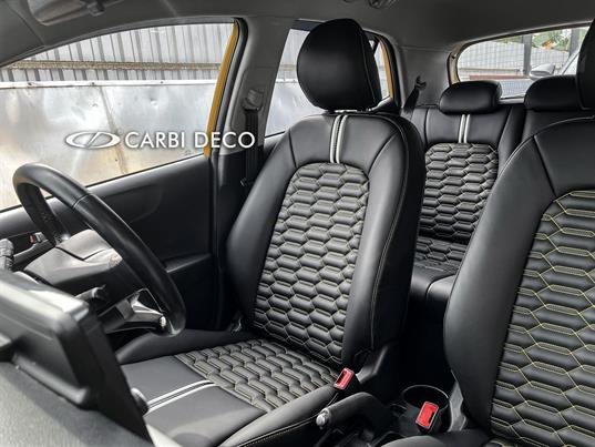 Kia Picanto Leather Seats Custom Design SVIP Black