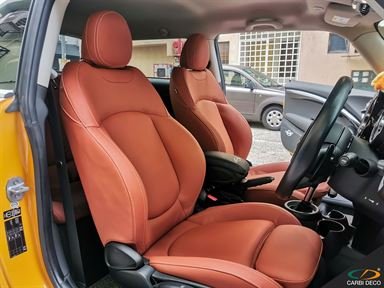 Mini Cooper S Leather Seats Original Design Hazelnut Brown