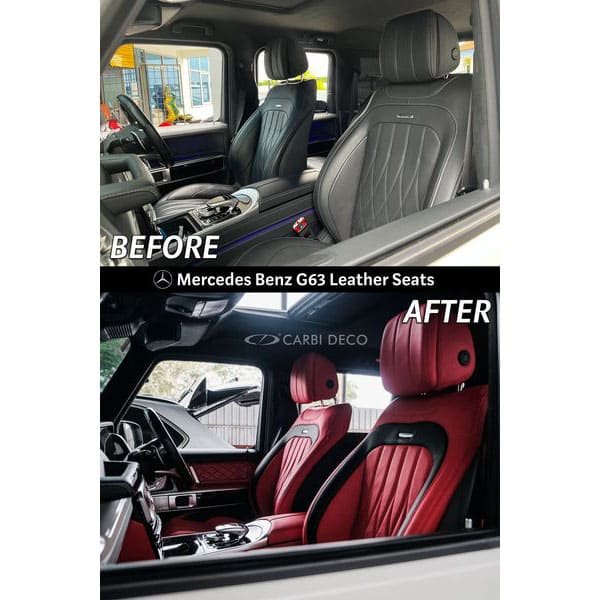 G63 AMG (W464) Leather Seats Interior Red